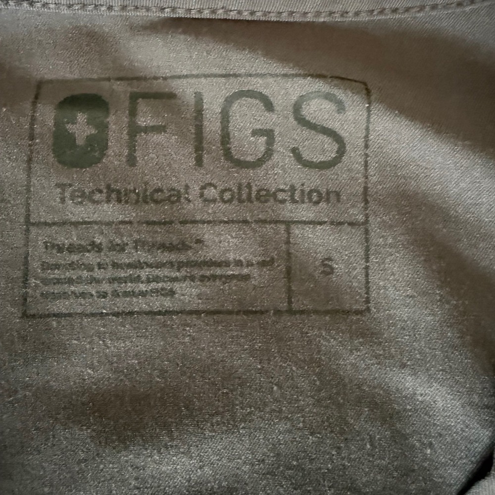 FIGS Graphite Scrub Set Women's Small Catarina Top & Yola Pants Technical S/T - Picture 9 of 11